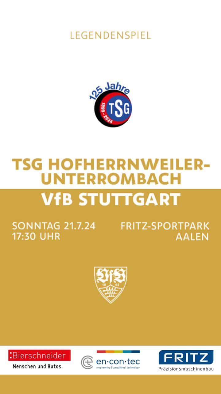 VfB Legends gegen TSG